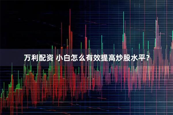 万利配资 小白怎么有效提高炒股水平？