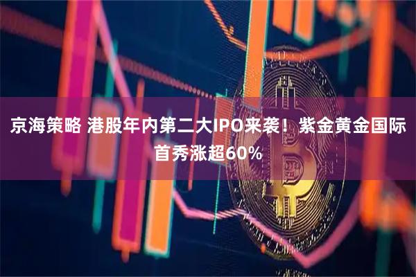 京海策略 港股年内第二大IPO来袭!紫金黄金国际首秀涨超60%